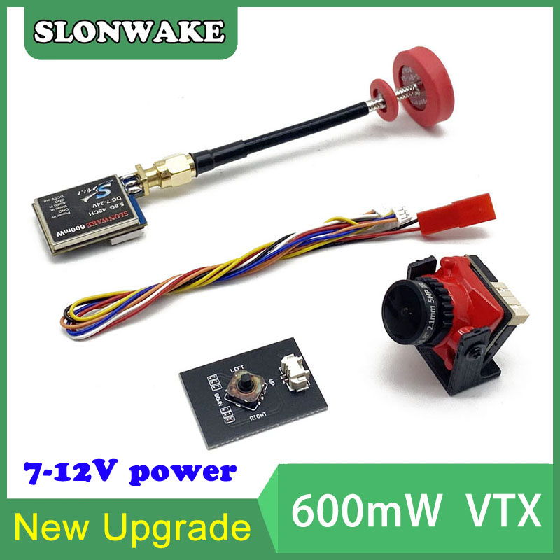 Drone Transmitter - 5.8G 48CH 600mW 조정 가능한 VTX-CAM