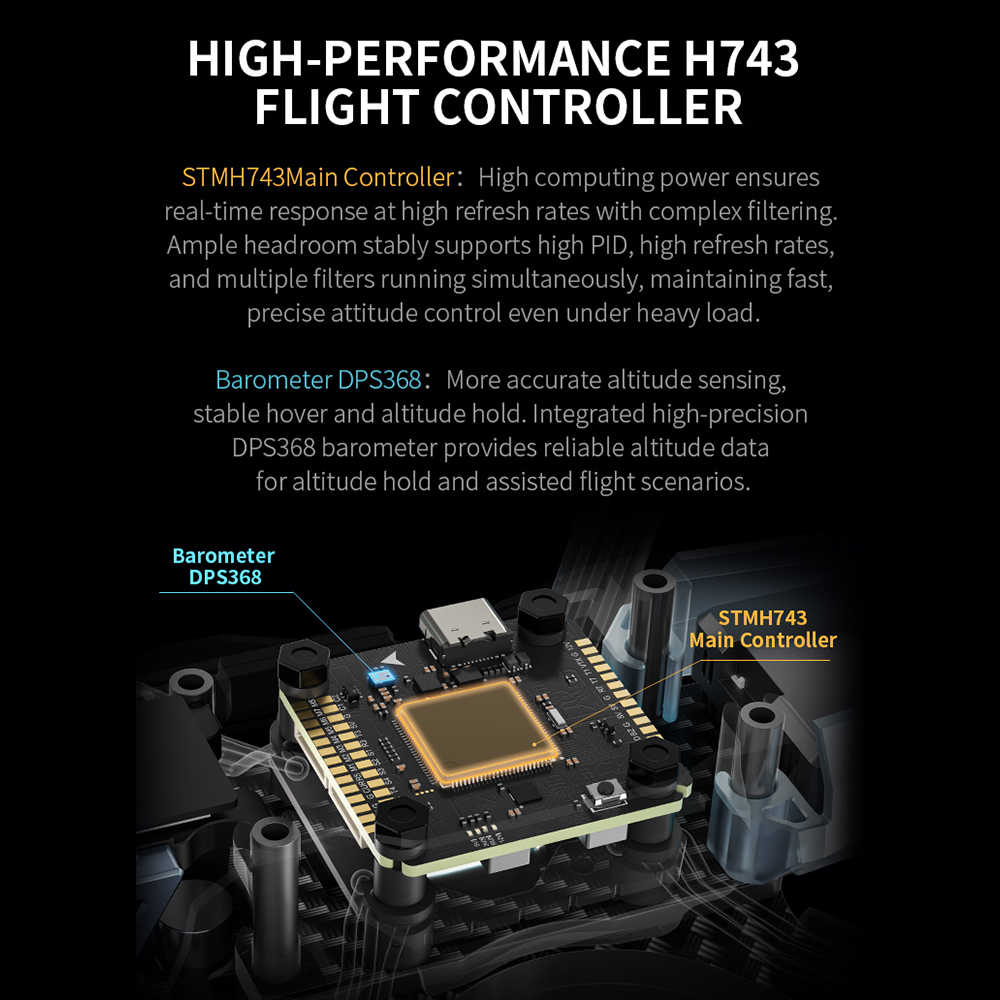 Axisflying H743 PRO 플라이트 컨트롤러  - Drone Flight Controller 리뷰 및 가격