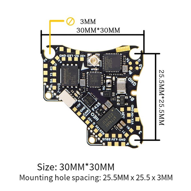FBIL-F435 NEO 1S AIO 비행 컨트롤러 I - Drone Flight Controller 리뷰 및 가격