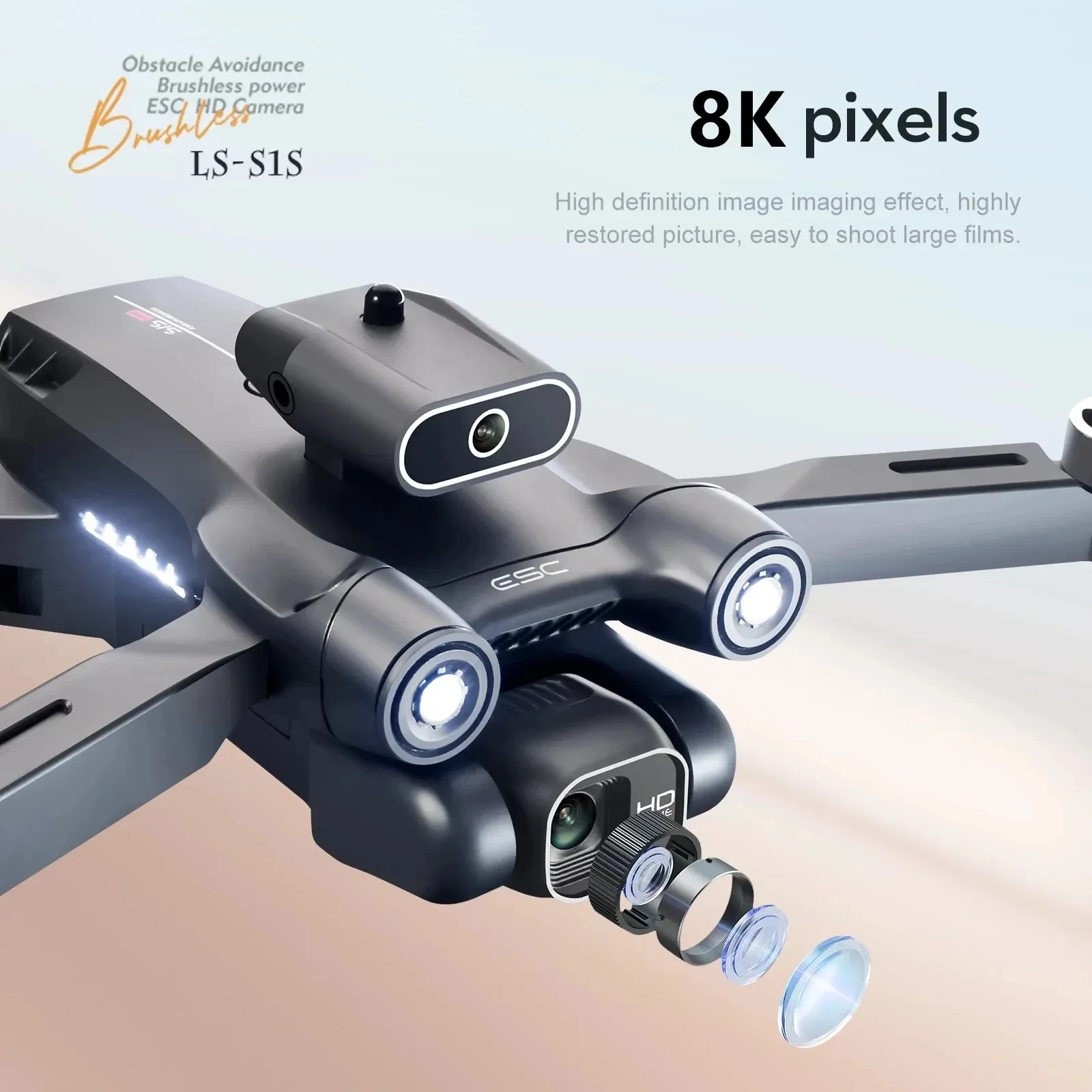 전문 브러시리스 모터 드론 카메라, 장애물 회피 HD  - Drone Gps Mount 리뷰 및 가격