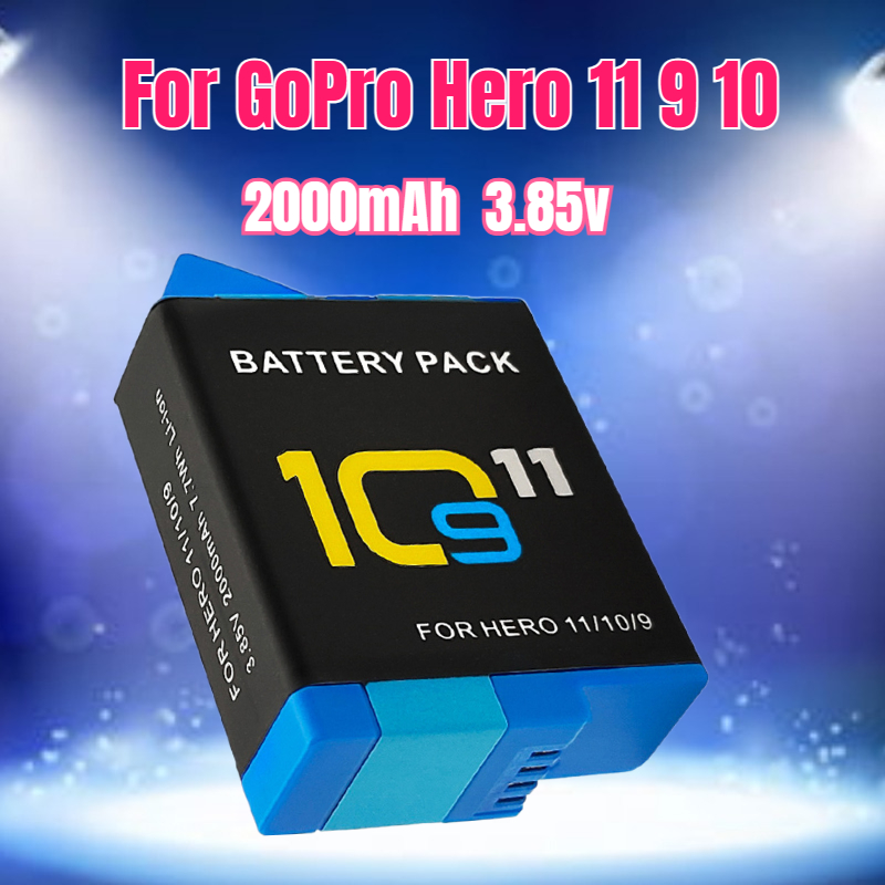 3.85V 2000mAh 배터리, 고프로 히어로 10, - Drone Camera 리뷰 및 가격