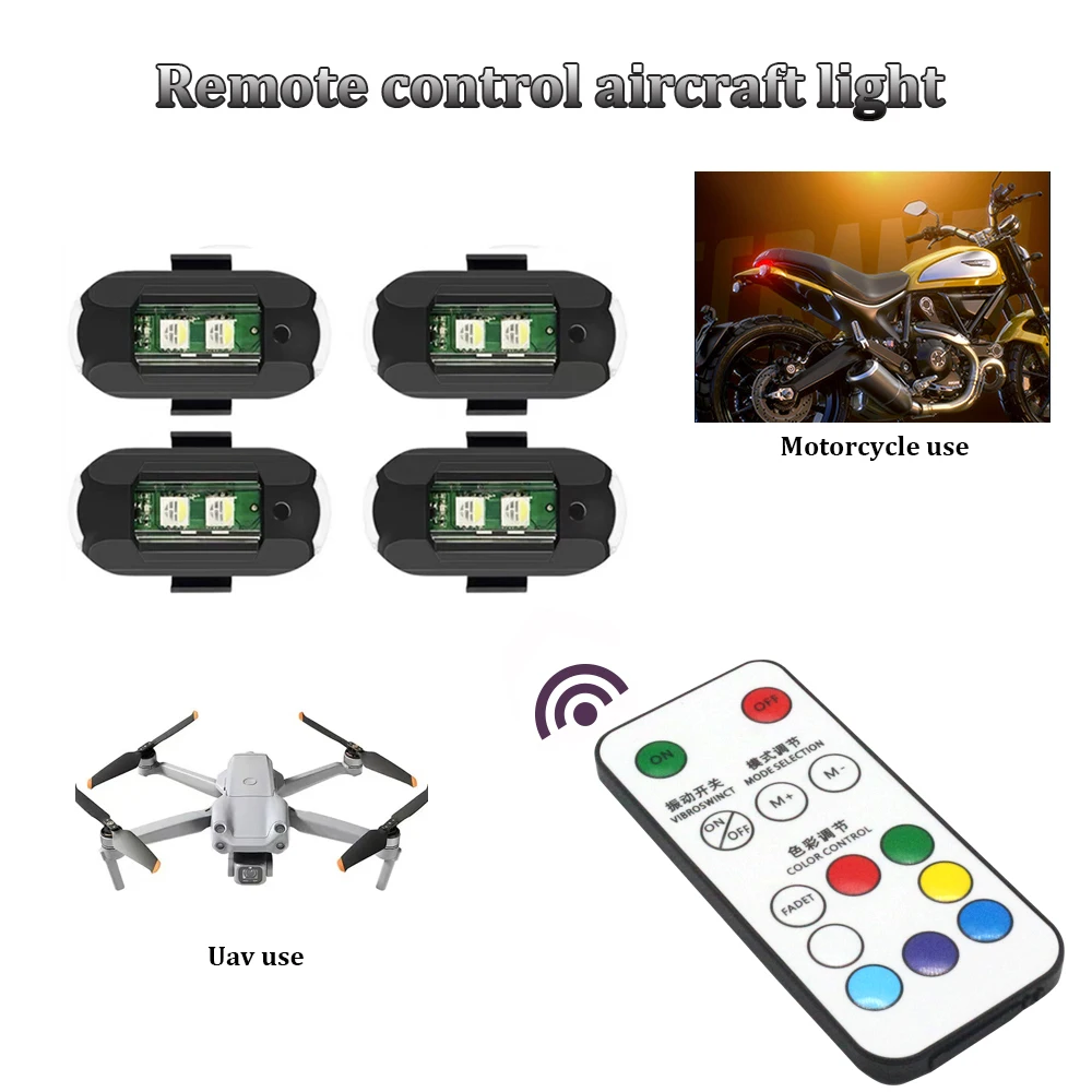 원격 LED RGB 충돌 방지 경고등, 마그네틱 미니  - Drone Led Light 리뷰 및 가격