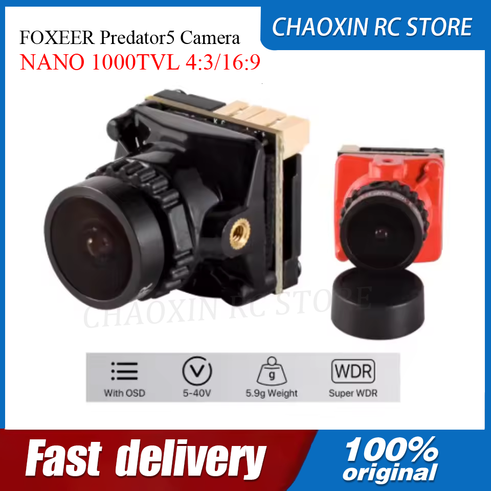 FOXEER Predator5 카메라 NANO 1000 - Drone Camera 리뷰 및 가격
