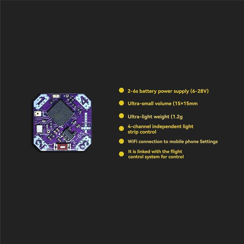 【지금 구매하세요】FPV 미니 RGB 조명 컨트롤러 4 - Drone Led Light 리뷰 및 가격